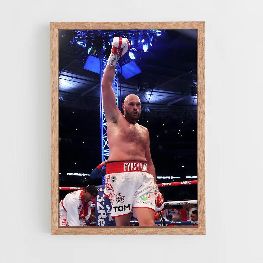 Poster Tyson fury lève (vue 4)